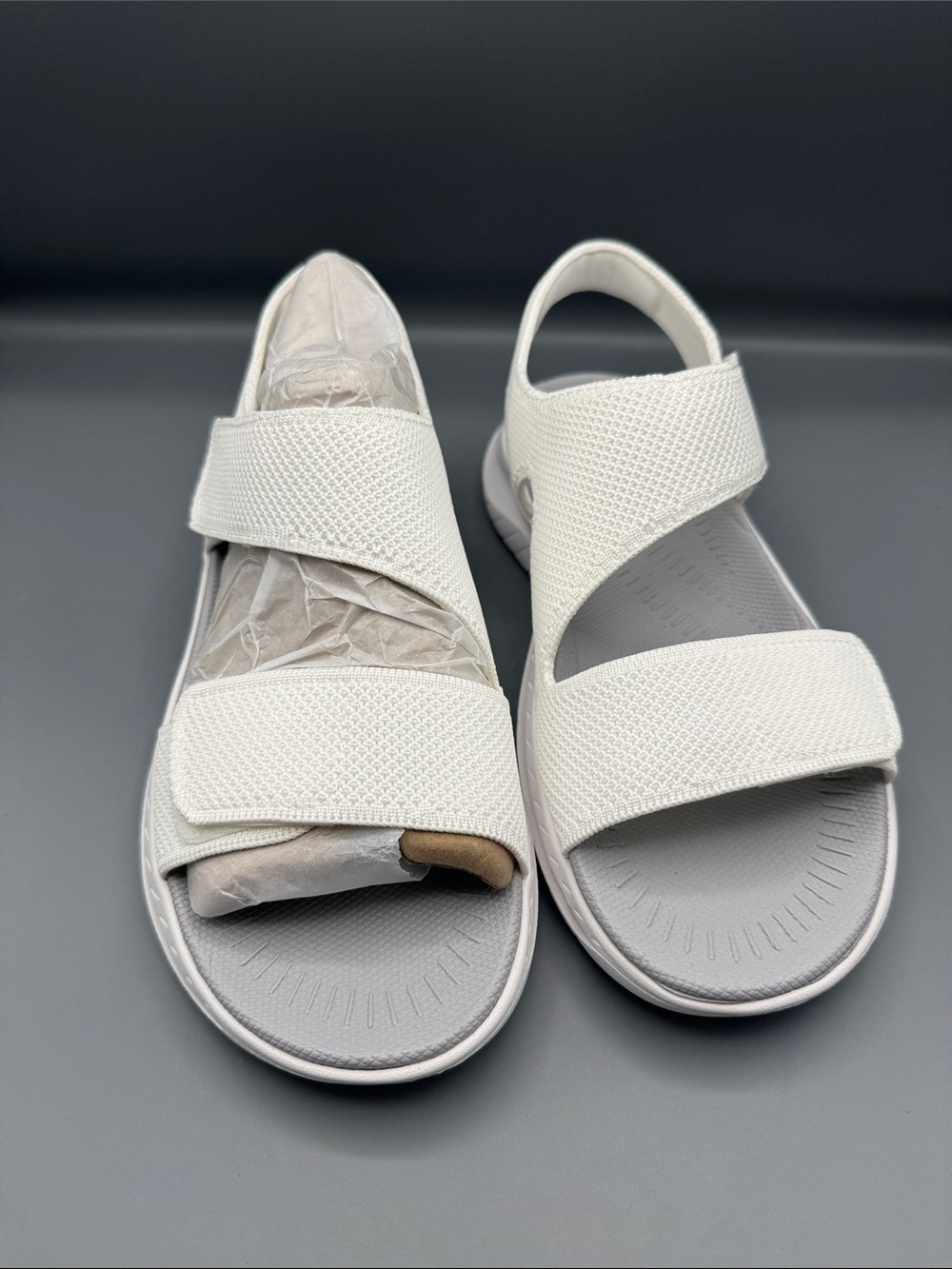 Easy Spirit Women's Daleyza Embellished Double Band Slip-On Sandals - Picture 1 of 4